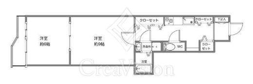 プラザ新大樹　705号室　間取り