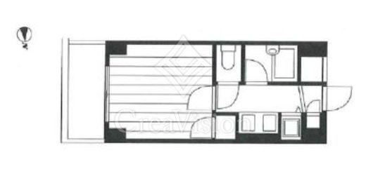プレール西新宿　201号室　間取り