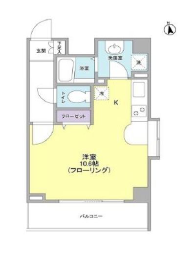 リバーレ秋葉原　204号室　間取り