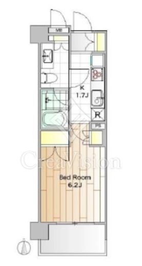 マイネシュロッス四谷　605号室　間取り