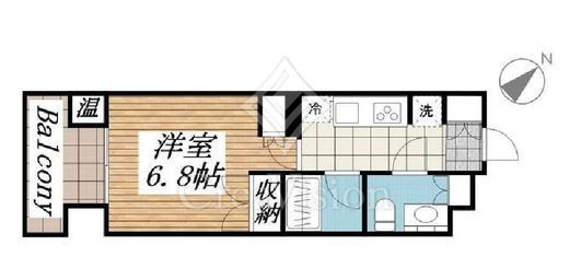 マイネシュロッス四谷　204号室　間取り