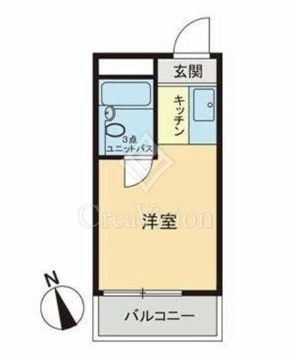 メゾン・ド・エクセレ　202号室　間取り