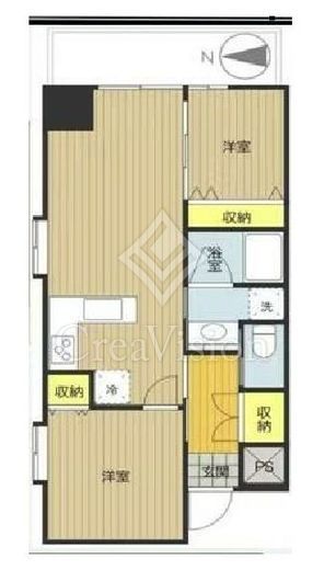 ライオンズマンション新大久保第2　304号室　間取り