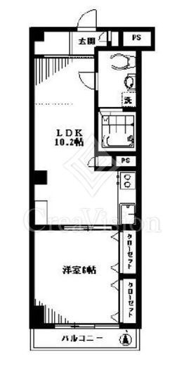 秀和番衆町レジデンス　510号室　間取り