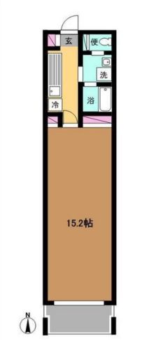 月村マンションNo.28　901号室　間取り