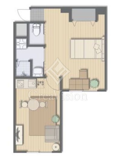 アンバサダー六本木　514号室　間取り