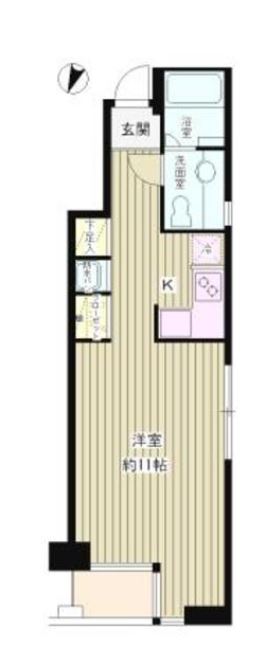 ＦＬＡＴＳ一番町　402号室　間取り