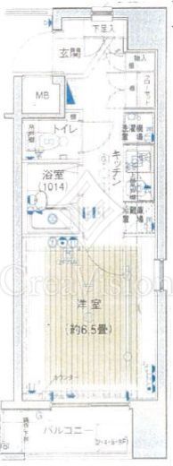 プレール・ドゥーク東京ベイ　503号室　間取り