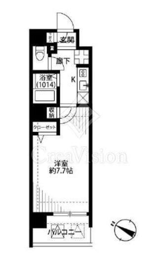 プレール・ドゥーク東京ベイ2　301号室　間取り