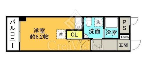 ライオンズマンション赤坂第3　207号室　間取り