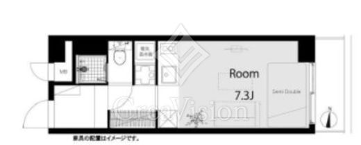 ライオンズマンション麻布　907号室　間取り