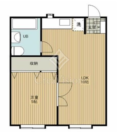 高輪マンション　203号室　間取り