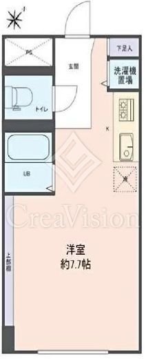 南青山ロータリーマンション　101号室　間取り