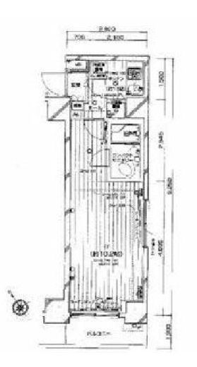 パレステュディオ南青山　101号室　間取り