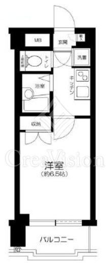 菱和パレス高輪　603号室　間取り