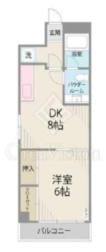 秀和日本橋箱崎レジデンス　915号室　間取り