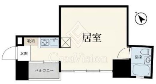日本橋センチュリープラザ　1101号室　間取り