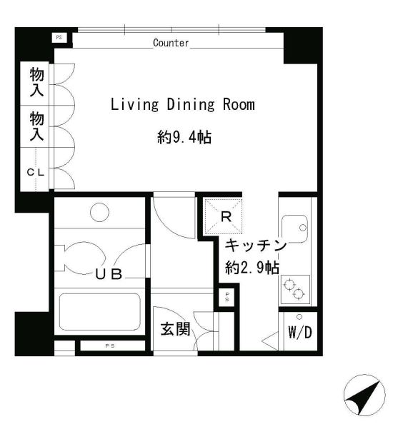 KDXレジデンス南青山　205号室　間取り