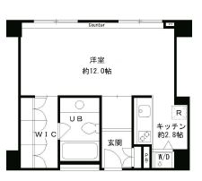ＫＤＸレジデンス南青山　203号室　間取り