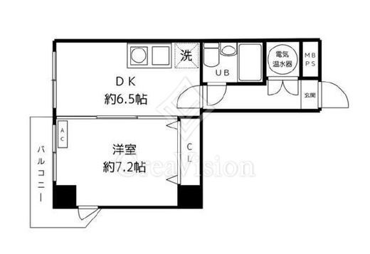 セントヒルズ代々木　601号室　間取り