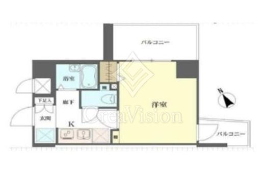 トーシンフェニックス代々木　503号室　間取り