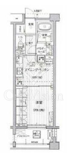 プレジール新宿大久保　217号室　間取り