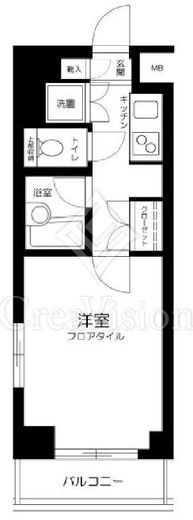 ルーブル渋谷松濤　306号室　間取り