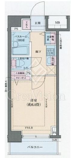 ロアール渋谷松濤　602号室　間取り