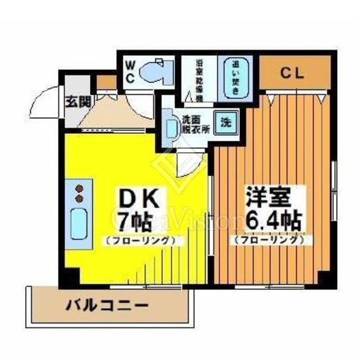 ロイヤルパレス代々木　301号室　間取り
