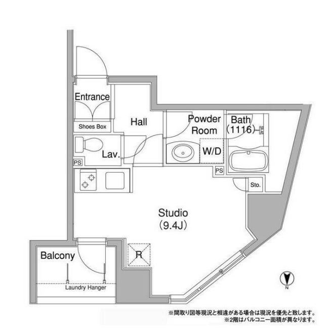 コンフォリア銀座EAST　602号室　間取り