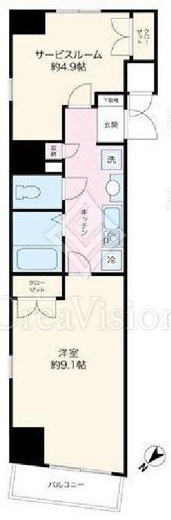 ステージファースト神田　305号室　間取り