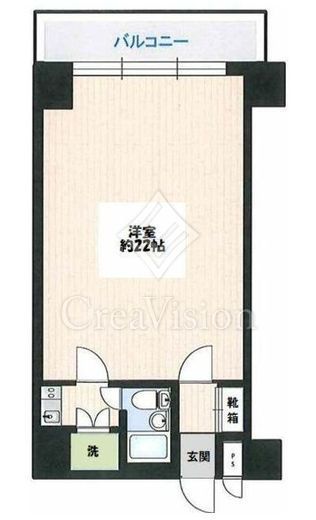 ビラカーサ五番町　509号室　間取り