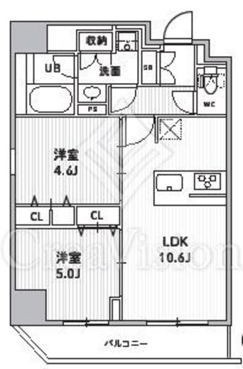 S-RESIDENCE住吉aquacht　701号室　間取り