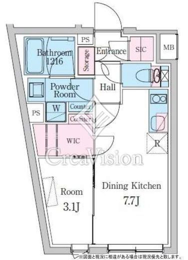 デュオメゾン西新宿　203号室　間取り