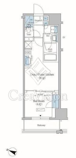 アーバネックス住吉　302号室　間取り