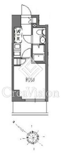 アラート横濱桜木町Ⅰ　510号室　間取り