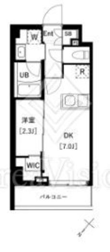 ARKMARK上池袋　101号室　間取り