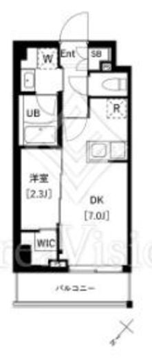 ARKMARK上池袋　102号室　間取り