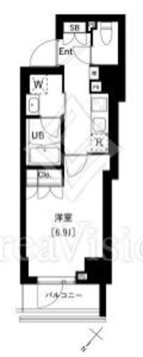 ARKMARK上池袋　105号室　間取り