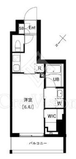 ARKMARK上池袋　203号室　間取り