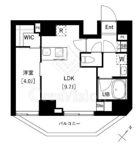 ARKMARK上池袋　211号室　間取り