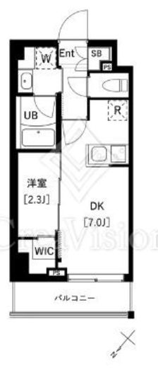 ARKMARK上池袋　306号室　間取り