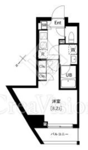 ARKMARK上池袋　702号室　間取り