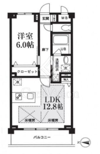 T’s garden高円寺　202号室　間取り