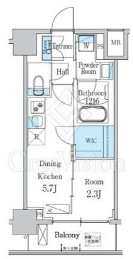 デュオフラッツ一之江Ｗｅｓｔ　302号室　間取り