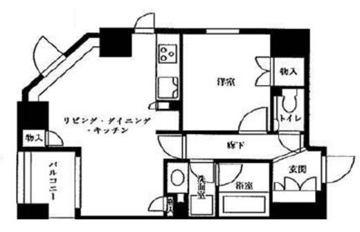 ボルト銀座レジデンス2　702号室　間取り