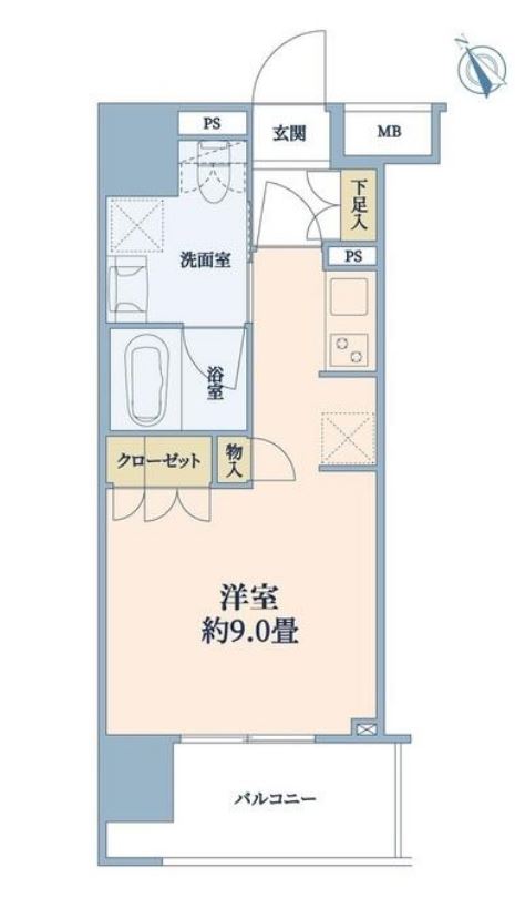 ラ・コスタ新宿余丁町　202号室　間取り