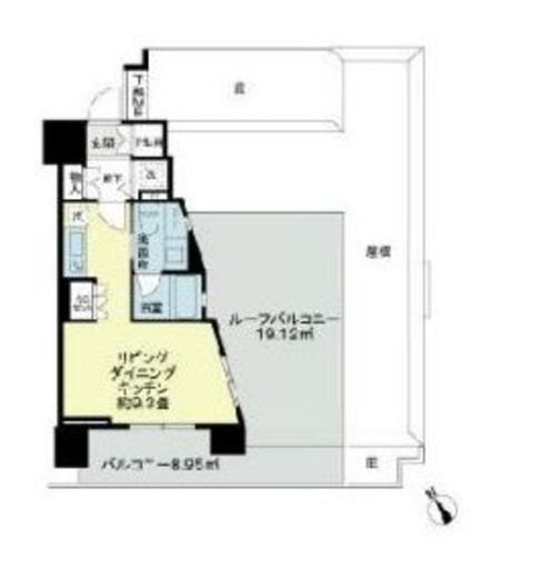 ラ・コスタ新宿余丁町　603号室　間取り