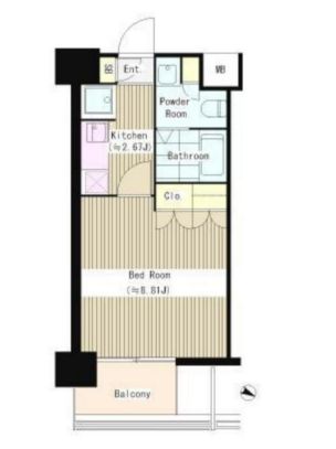 アグリパーク深川　403号室　間取り
