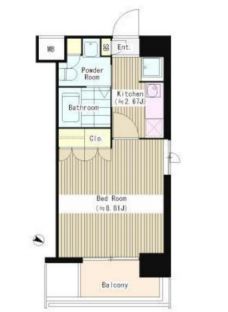 アグリパーク深川　604号室　間取り